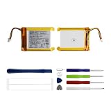 Duotipa Batteria di ricambio 533-000191 da 1000 mAh, compatibile con cuffie wireless Astro Gaming A50 533-000169 623441, con kit di strumenti di riparazione