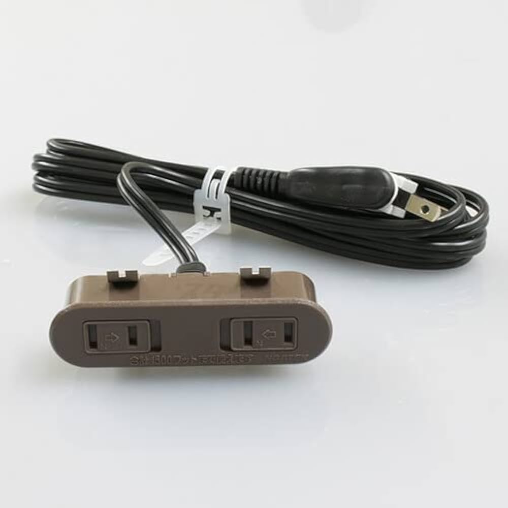 Amazon.co.jp: ノア 家具用コンセント(什器用) 2ヶ口スライド