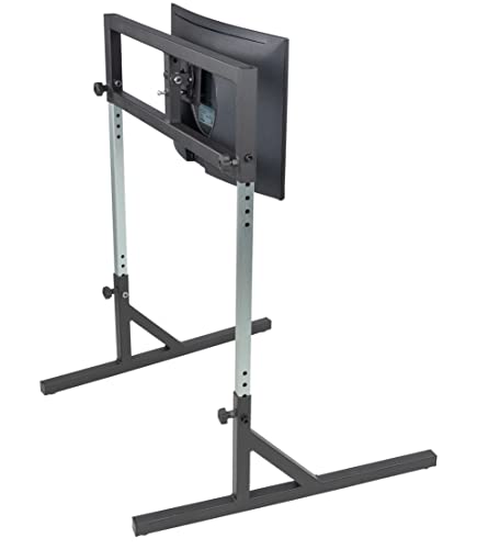 Simfab Monitor Mount Floor Stand For Racing And Flight Simulators | For Monitors Up To 100X100Mm Vesa, 24, 27, 32, 34, 37, 49 Ultra Wide #TOP6