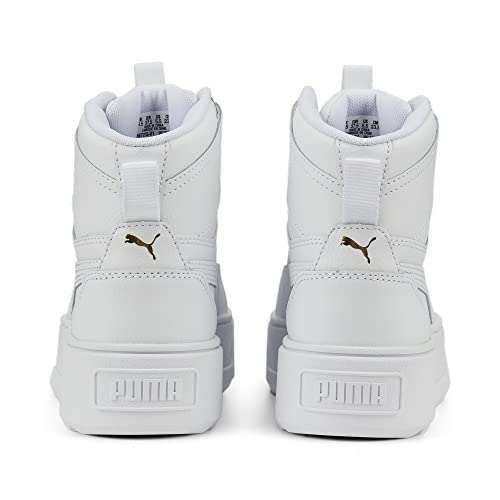 PUMA Womens Karmen Rebelle High Sneakers Shoes Casual - White2
