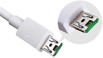 Micro USB Cable 3FT Android Charger, SMALLElectric Micro USB Charger Cable Long Android Phone Charger Cord for Samsung Galaxy S7 S6 Edge J7 S5,Note 5 4,LG 4 K40 K20,MP3,Kindle,Tablet,White