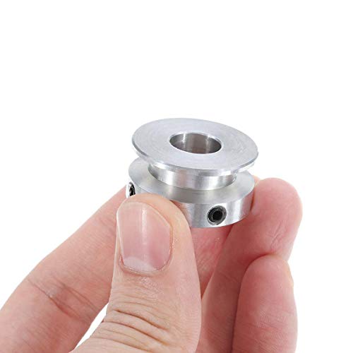 Polea de aluminio de 30mm para eje de 6mm compatible con correa tipo A O 2