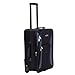 Rockland Fashion Softside Upright Luggage Set, Black/Gray, 2-Piece (14/19)