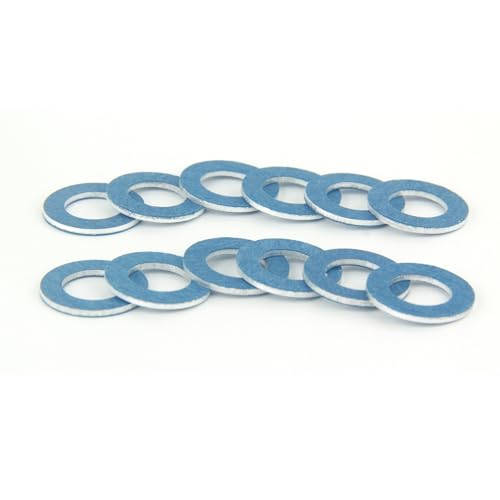 Image of 24pcs90430-12031 Oil Drain Plug Gasket Compatible with Toyota Lexus Oil Drain Plug Crush Washer