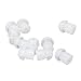 Restokki 20 Pcs Hear Aid Ear Tips Soft Silicone Replacement Earplug Domes Hear Aids Earbud Tip for Hear Aid Aids Sound Amplifiers