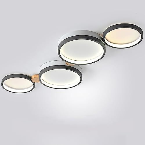 LED Flush Mount Ceiling Light Fixture with 3000K/4000K/6000K Temperatures Selectable,30W