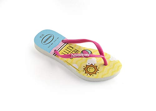 Chinelo Hello Kitty, Havaianas, Meninas, Branco, 27/28