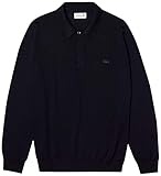 punto Lacoste AH1968 Suéter para Hombre, Marine, L
