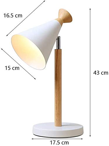 Lampe de table réglable et rotative pour bureau et chambre à coucher - 4
