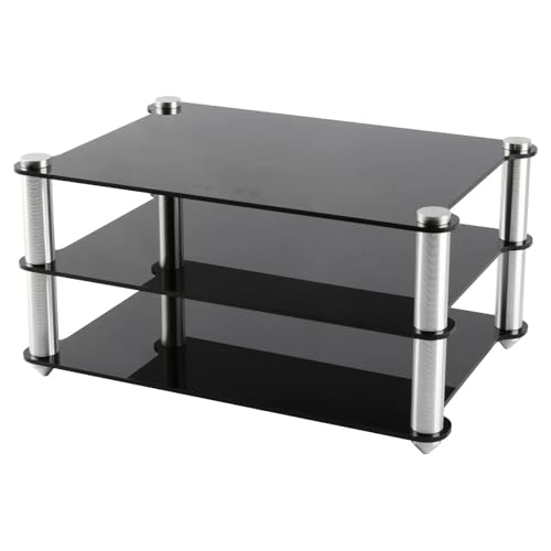 Meuble stéréo étagères audiovisuelles anti-vibration pour tourne-disque de salon