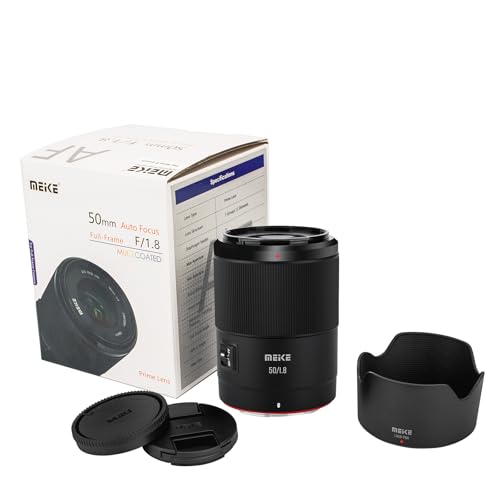 Meike 50mm F1.8 Full Frame STM Auto Focus Prime Lens for Nikon Z Mount Mirrorless Cameras: Z30, Z50, Z5, Z6, Z7, Z6II, Z7II, Z9, Zfc