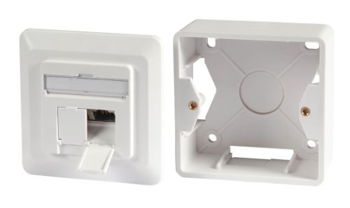EFB Elektronik ET-25133AV5-R prise de courant 2 x RJ-45 Blanc