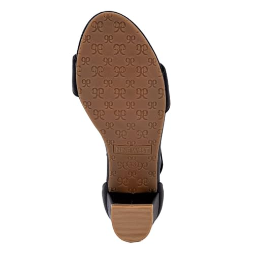Image of Nine West Girls Sandals Low Heel Dress Pump Ankle Strap Open Toe Wedding Party for Big Kids & Little Kids