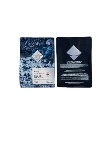 Sal marina fina premium 10.58 oz natural sin procesar miniatura 5