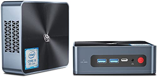 Mini Pc Beelink Mini PC Beelink Sei Windows10 Pro, 10th Gen Intel i5-1035G4 (Up to 3.70GHz) 8GB DDR4 256GB NVMe SSD, Intel Iris Plus...