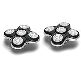 2PACK XR7000 Balder Pro Replacement Head Compatible with Remington Balder Pro Head Shaver Model XR7000/XR1500/XR1501