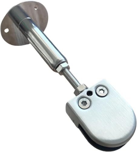 Coal2ToalPW Barre de support verticale en acier inoxydable pour panneau de plafond réglable pour verre de 8 à 12 mm, 240 à 310 mm