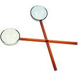 TOYANDONA 2 Stück Hitzebeständiger Glaslöffel mit Langem Stiel Farbig Transparent als Milch Dessert rührlöffel für Kaffee Honig Tee und Partys Zufällige Farbe Zufällige Farbe