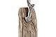 FIGURA MANGO ALUMINIO 26X11X51 ARBOL MARRON