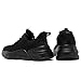 Womens Running Shoes Slip-on Walking Tennis Sneakers Lightweight Breathable Casual Soft Sole Mesh Workout Sports Shoes Black 8