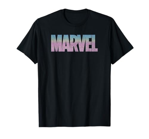 T-shirt Marvel logo dégradé le cadeau d'anniversaire idéal pour collectionneur