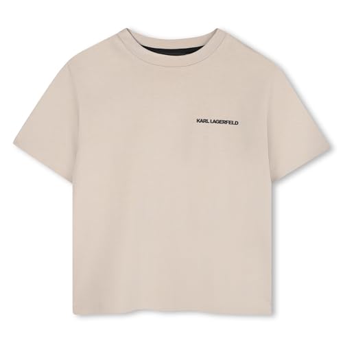 KARL LAGERFELD Boy's Z30964 T-Shirt, Hemp, 6 Years