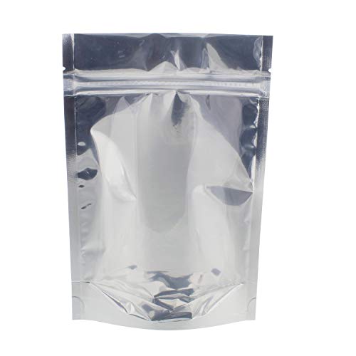 Special.T Bolsas de Aluminio para panadería, Bolsas de Aluminio sellables, Bolsas de Aluminio para Ventana, Bolsas de Aluminio, Paquete de 100