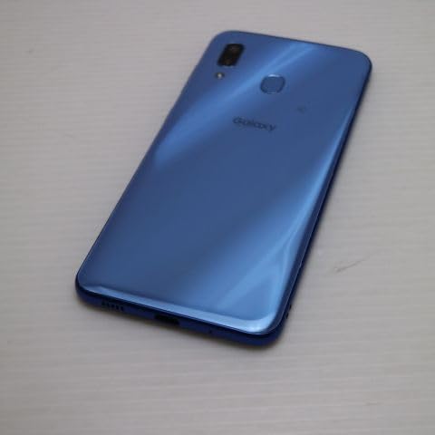 Amazon | Galaxy A30 SCV43 青 | Galaxy | スマートフォン本体