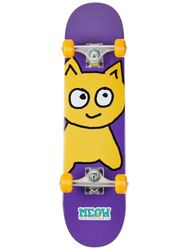 Meow Big Cat 7.0" x 29.5" Skateboard with Foam Top