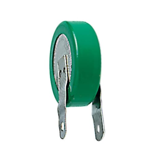 ELCART Batterie Ni-Mh, 1.2 V 80 mAh, Vert, Cuivre, à souder, pour appareils nécessitant des batteries à souder