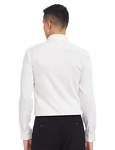 Image of Park Avenue Men's Regular Shirt (PMSK11391-Y2 38 Light Yellow
