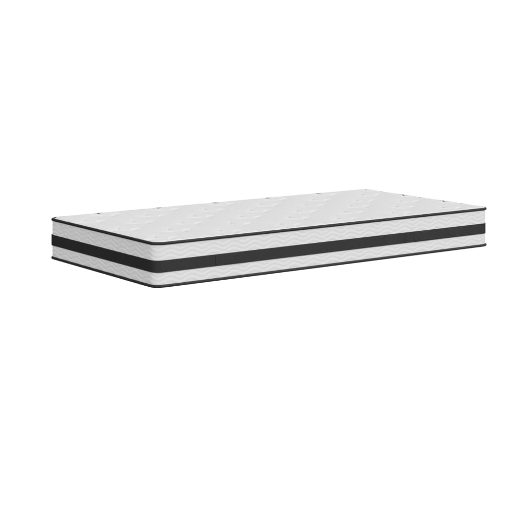 Materasso a molle Bonnell, medio, 100 x 200 cm, con rivestimento traspirante, comodo grado di durezza, supporto elastico a punti, ideale per camera da letto, camera degli ospiti, cameretta dei
