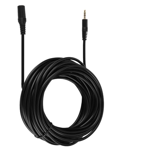 Cable Extensor AUX Estéreo Jack 3.5mm Macho a Hembra 10m miniatura 1