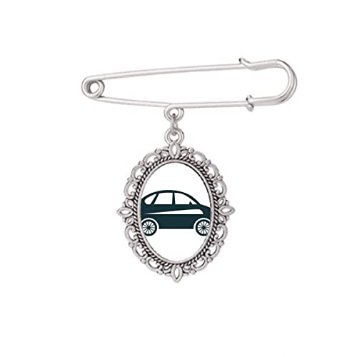 Broche géométrique classique pour votre châle lors des soirées fraîches