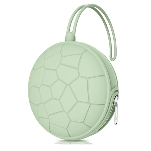 Smlpuame Portachupete Bebe de Silicona (menta)