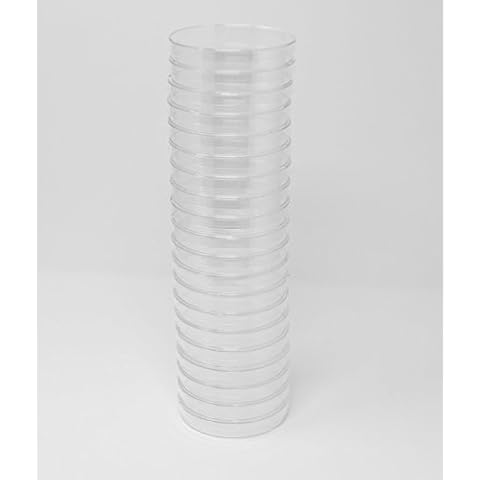 EZ BioResearch Petri Dish with Lid, 100 mm x 15 mm, Sterile, 20/Pack Cover