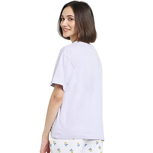 Image of Bewakoof Women Plain Solid Half Sleeve Round Neck T-Shirt