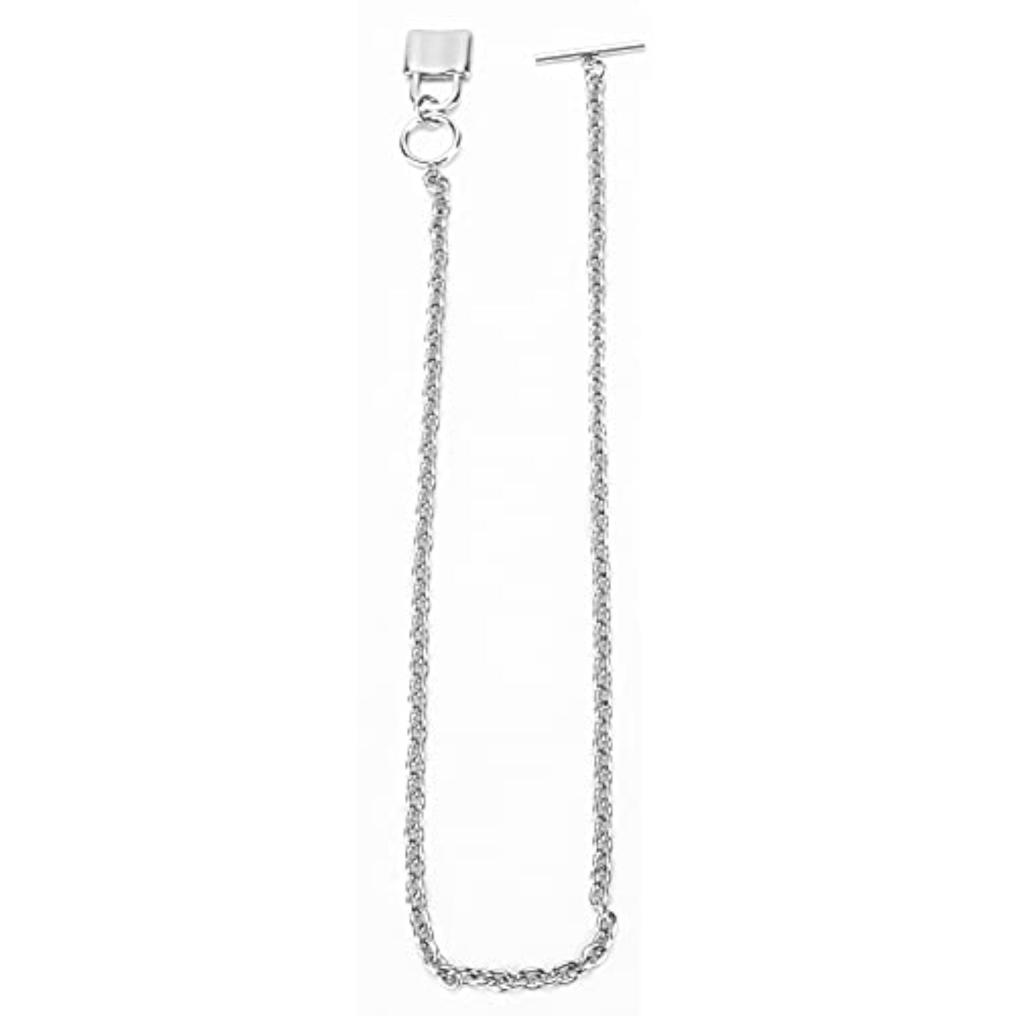 Men's Stainless Steel Padlock Choker Necklace