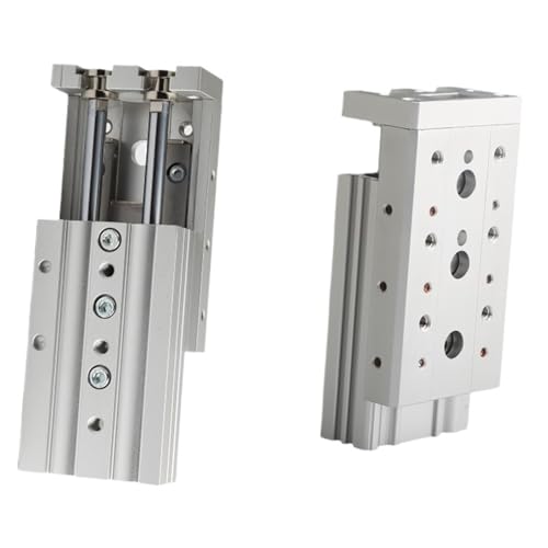 Cylindre pneumatique coulissant MXS25-20 table guidée double effet et mini rail à air