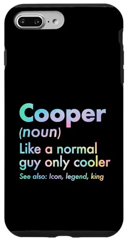 Cooper Like A Normal Guy Only Cooler Legend King �t�@�[�X�g�l�[�� �X�}�z�P�[�X iPhone 7 Plus/8 Plus �p