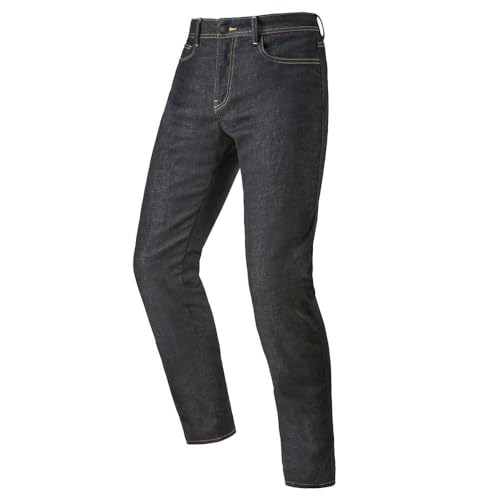 Alpinestars Cult-8 Stretch Denim Men's Street Motorcycle Pants - Rinse Blue / 30