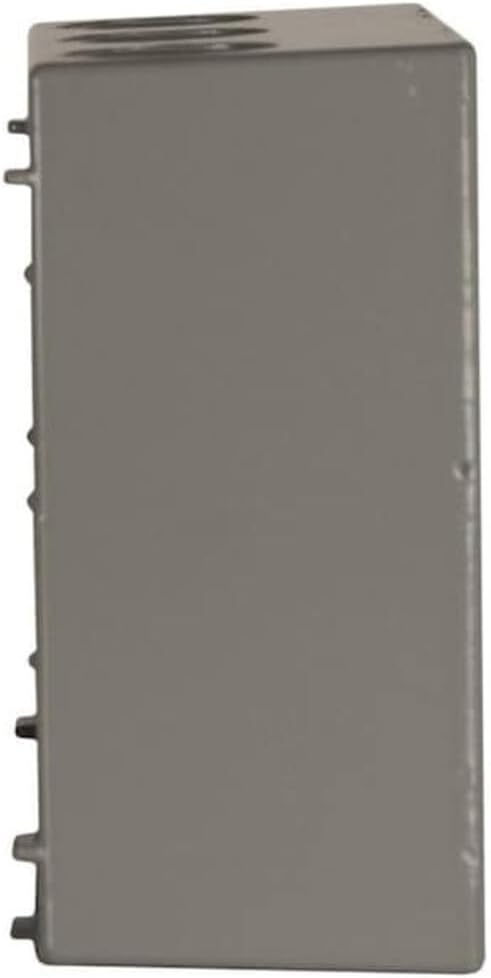 2-Gang Weatherproof Box, Seven 1/2 in. Threaded Outlets, Gray