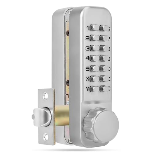 Serrure pour double porte étanche avec code mécanique de sécurité - 4