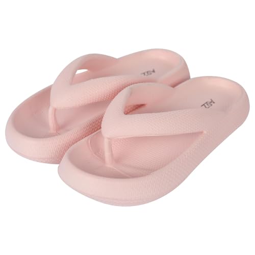 A2Z Women EVA Sliders Slip-On Flip Flops Non-Slip Soft Sandals Lightweight - Slider LDS 1304 Pink 7/8 UK