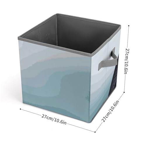 Vêtements bien rangés avec le bac pliable Antarctique à poignées - 3