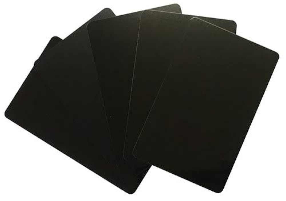 Amazon | カラープラスチックカード【厚さ0.76mm】ISO規格サイズ