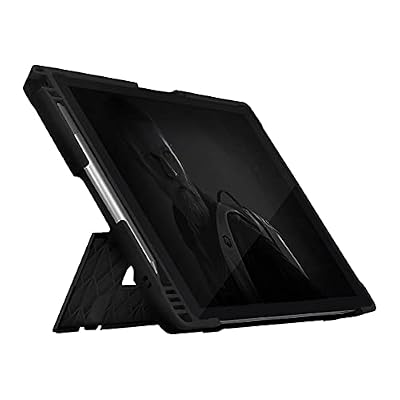 STM Dux Shell for Microsoft Surface Pro 4/5/6/7/7+ Durable Protective Case with Pen Storage - Black
