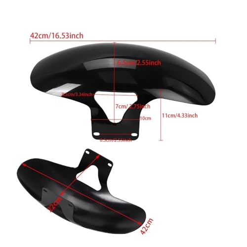 Garde-Boue Moto Softail M8 pour modèles 2018-2022 protection de roue - 5