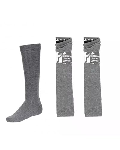 ™ 6 paar kniestrümpfe für mädchen und damen