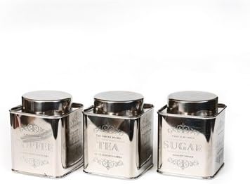 Tea Coffee Sugar Canister Set